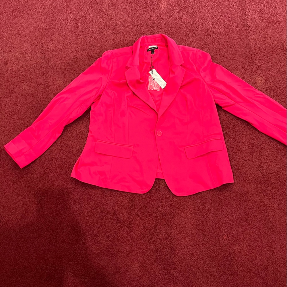 Lane Bryant Blazer…Hot Pink…dress it up or dress it down…